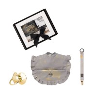 Little Pea_Bjallra_σετ δώρου_Gift set grey golden collection